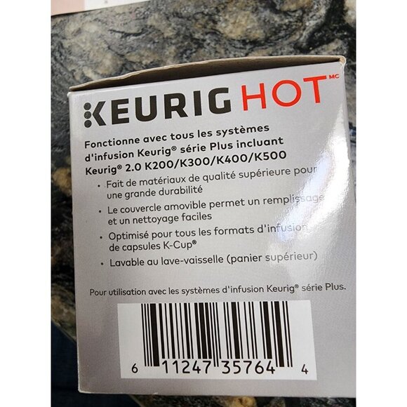 New Keurig Hot My K-Cup 2.0 Reusable Coffee Filter For all Keurig Plus Series - Picture 2 of 3
